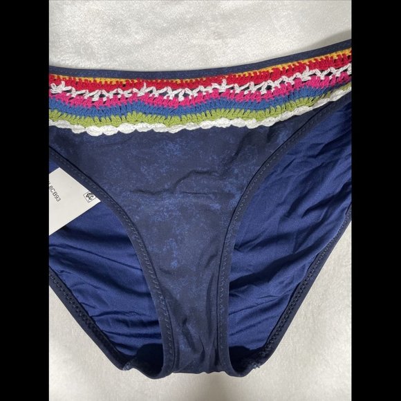NWT $84 Nanette Lepore Peace Love Charmer Bikini Bottoms‎ [ Small ] - Picture 5 of 11